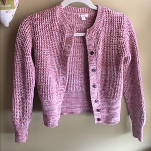 Gap pink sweater cardigan